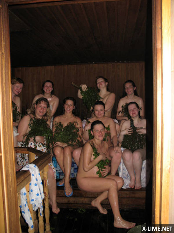 Подборка голых девушек в бане и сауне (75 ФОТО)
